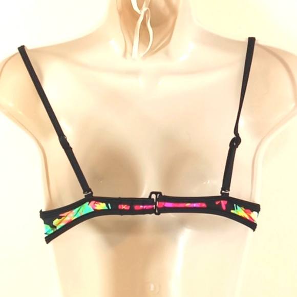 BODY GLOVE  Bikini Top SMALL PETITE Swim Vacation Multi-color PADDED UNDERWIRE - Picture 3 of 7